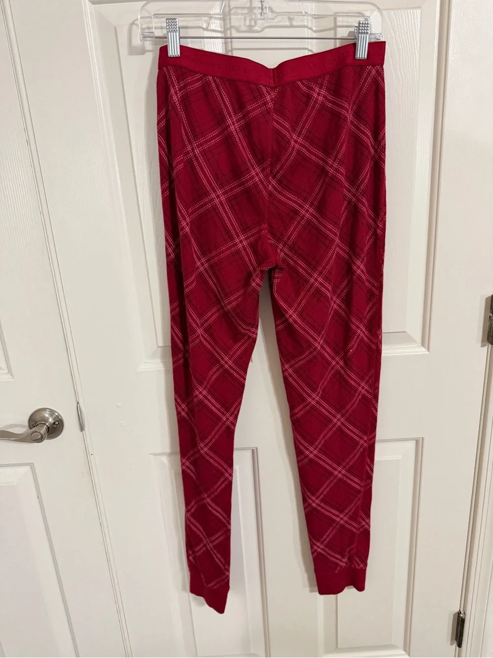 Victoria's Secret Red Plaid Kids Leggings